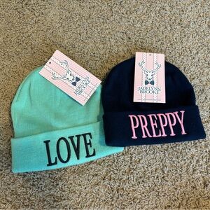 2 Jadelynn Brooke beanies! New with tags, never worn.